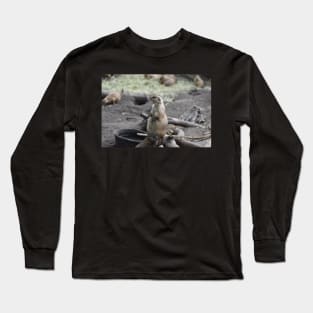 Prairie Dog Sitting Long Sleeve T-Shirt